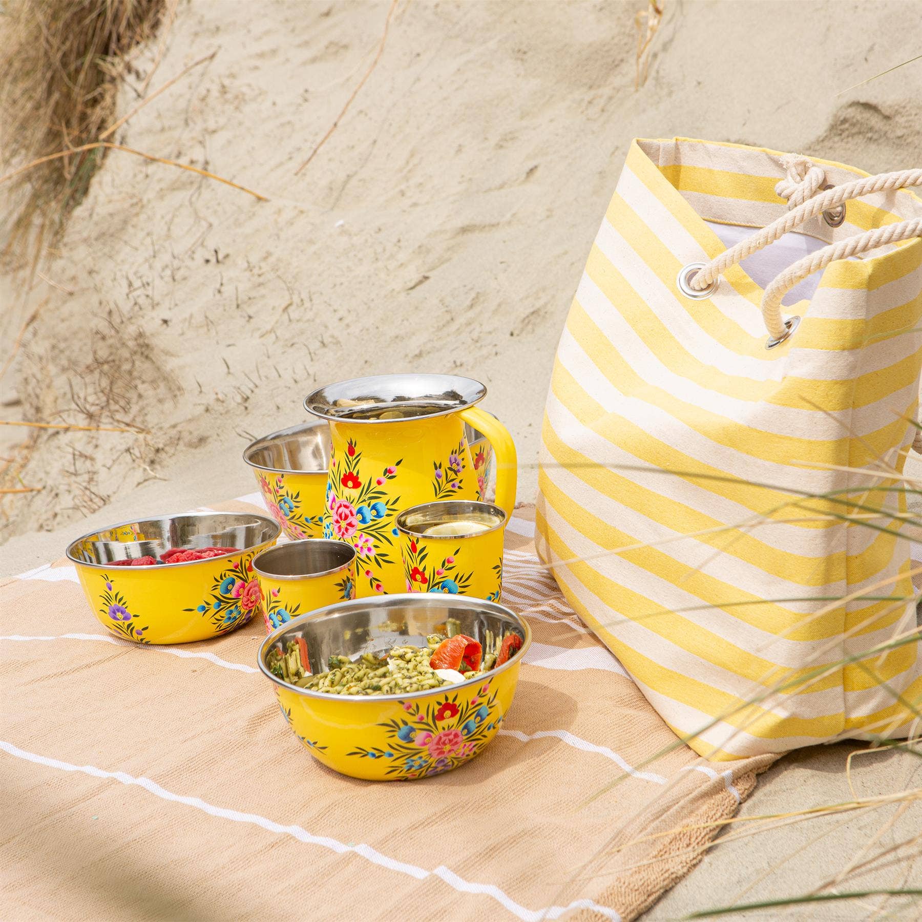 Rinkit Ltd – Tigela por atacado – Pansy Taça Piquenique Aço Inoxidável 16.5cm - By BillyCan8