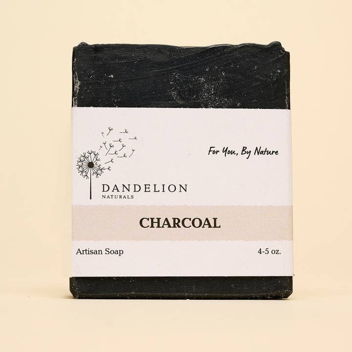 Dandelion Naturals – wholesale Tvål – Aktivt koltvål | Avgiftande ansiktstvål