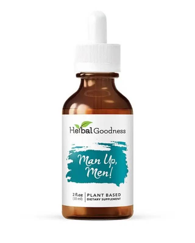 Herbal Goodness - Wholesale Oral Supplement/Vitamin - Man Up Men 2fl.oz - Plant Based- Herbal Goodness
