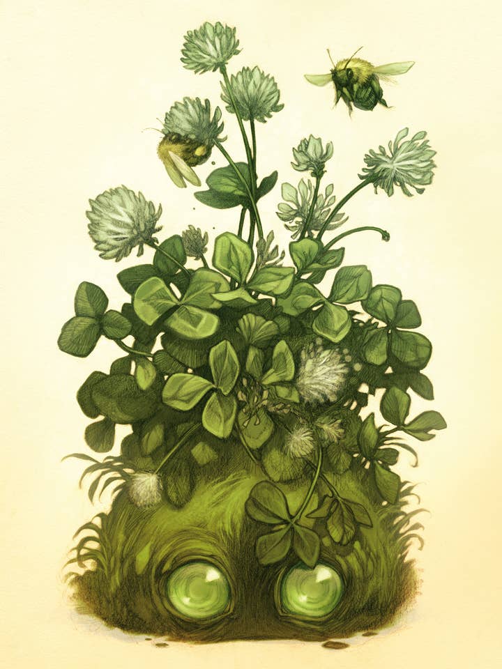 Mini-imprimé - Clover pour la vente par Cory Godbey