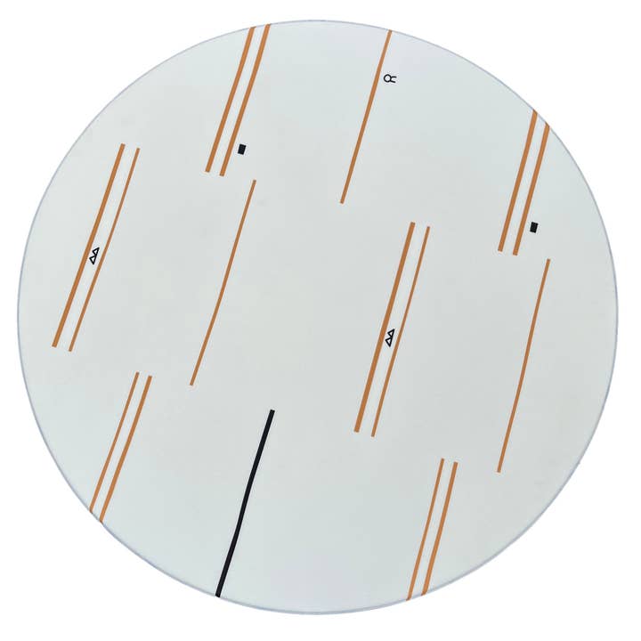 Ofie Mat (Round, zen line + eze) for wholesale by Little Bot