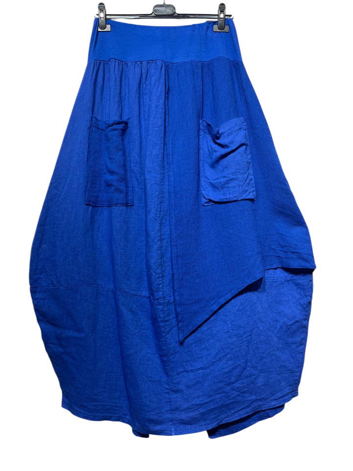 LINEN & COTTON HOUSE - Wholesale Pants - Women's - 5402 LINEN JUMPSUIT WITH POCKETS