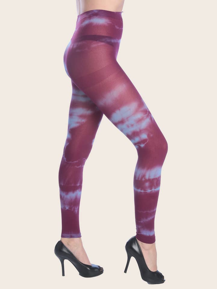 Isadora, Tipi toe, & James Fiallo - Vendita all'ingrosso Collant - Donna - Collant moda donna Isadora Tie Dye colorato