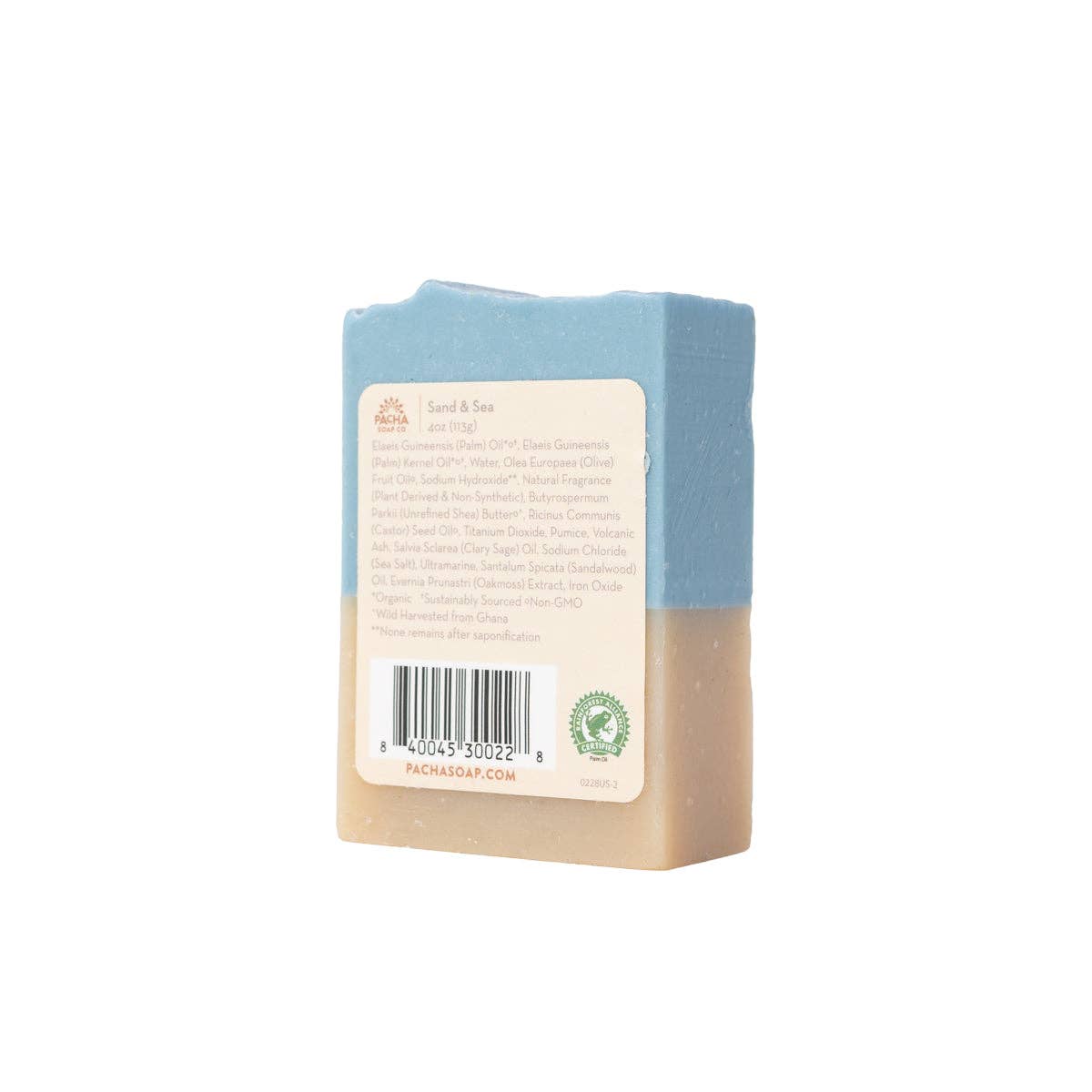 Pacha Soap Co. - Wholesale Bar Soap - Pacha Sand & Sea Bar Soap2