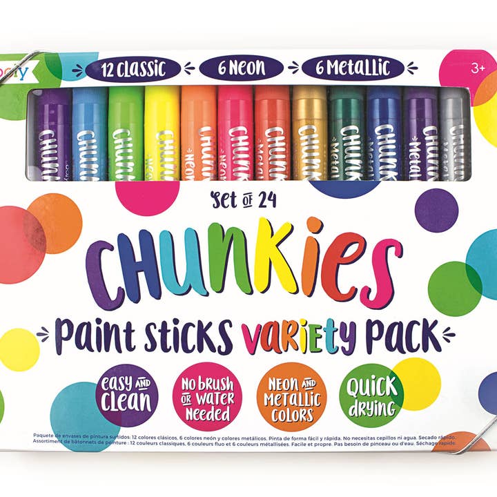 Bobangles - Wholesale Paint set - Ooly Chunkie Paint Sticks/Set 240
