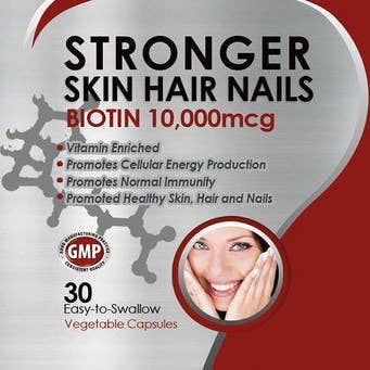 Biotin 10,000mcg and Woman's Hormone Support Combo Pack for wholesale by Totally Products