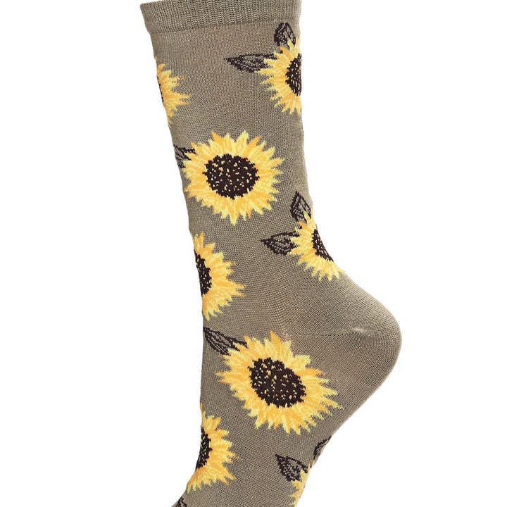 Majestic Sunflower Bamboo Blend Crew Socks and other Purchase Wholesale sunflower. Free Returns & Net 60 Terms on Faire trending on Faire.