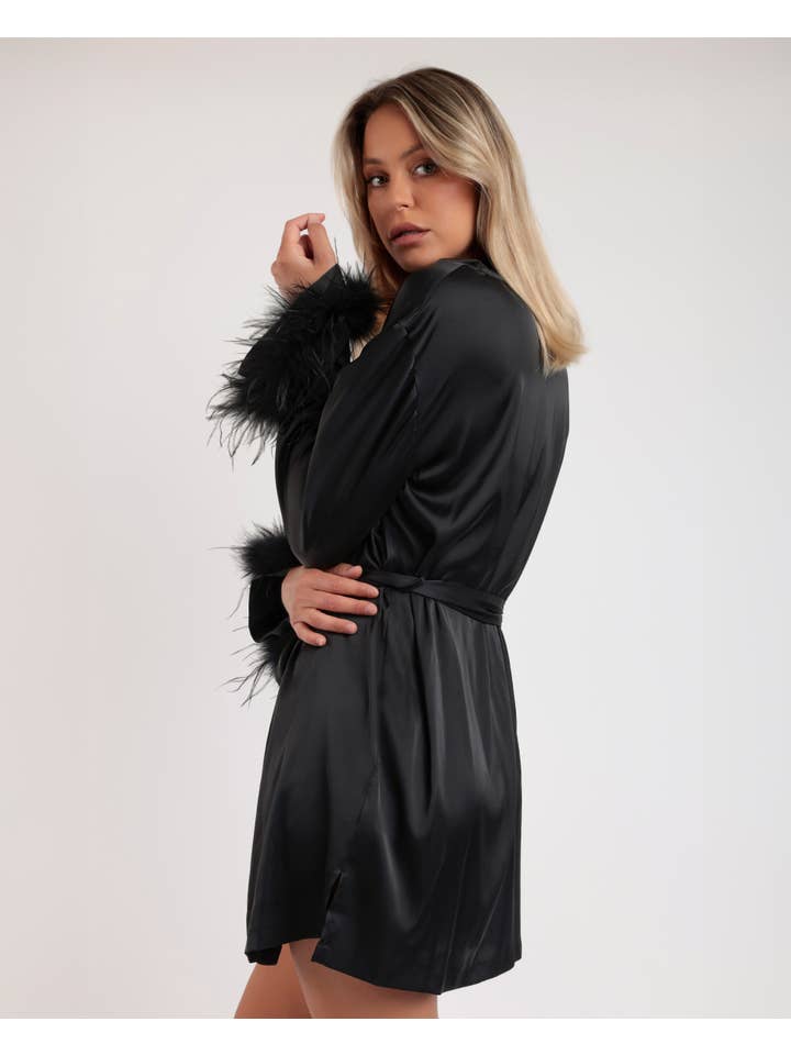 ADMAS - Vendita all'ingrosso Vestaglia - Donna - Accappatoio Natalizio Marabu ADMAS2