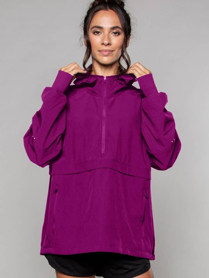 Lightweight Shell Track Jacket Siren for wholesale by Born Nouli Activewear