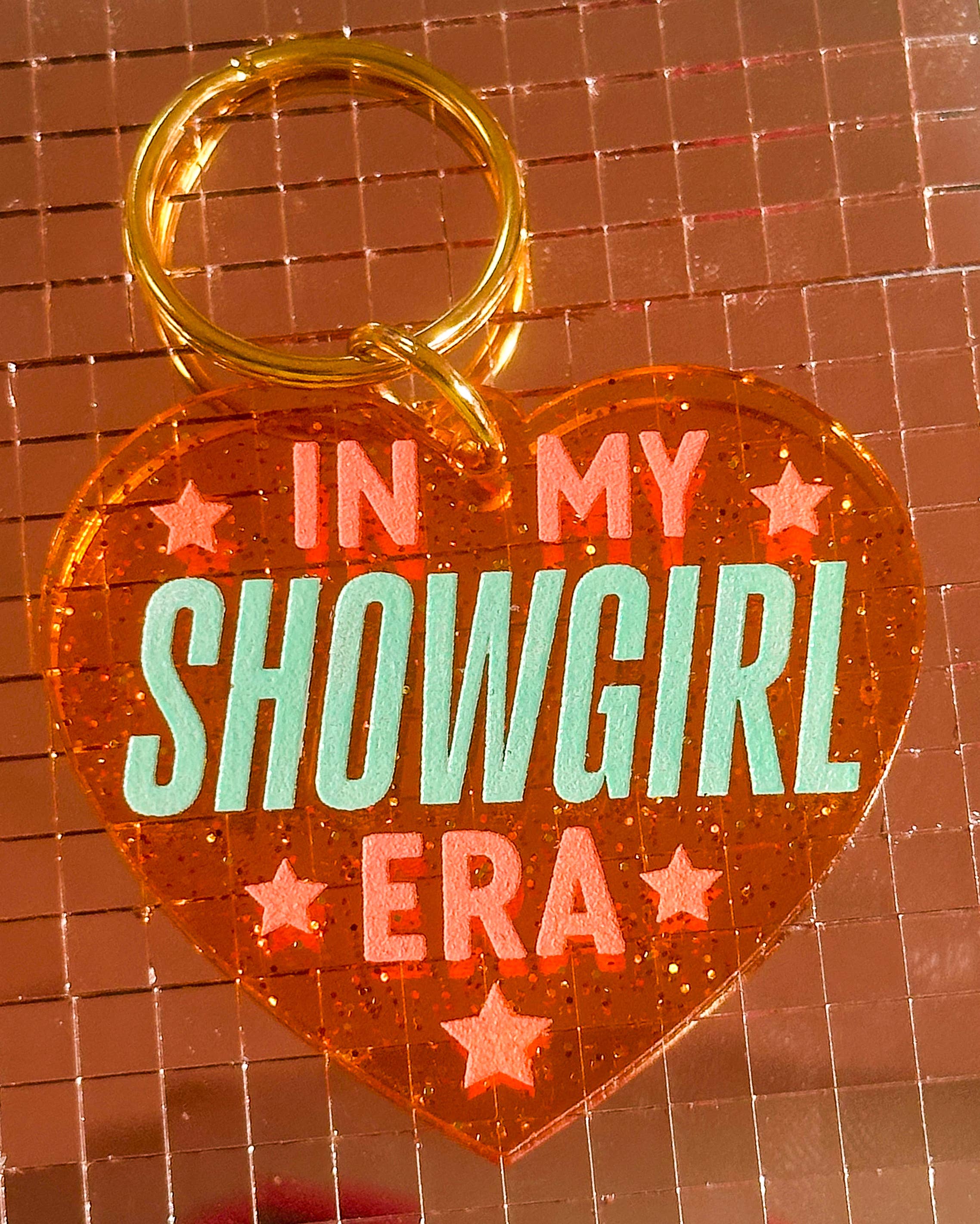 The Hissin' Kitten - Wholesale Keychain - Women's - In My Showgirl Era Laser Engraved Keychain1