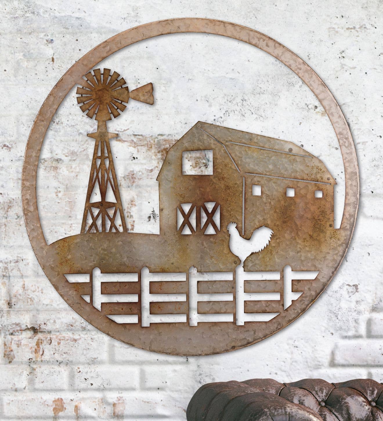 Regal Art & Gift - Wholesale Wall Accent - Circle Barn Wall Decor1