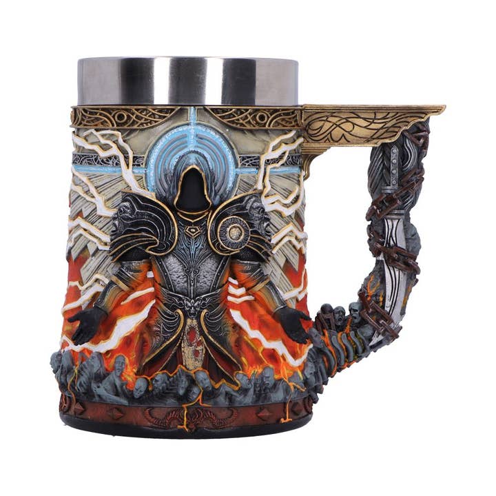 WONDER IMPORTS AUSTRALIA - Wholesale Beer glass/mug - Diablo IV Inarius Tankard 15.5cm1