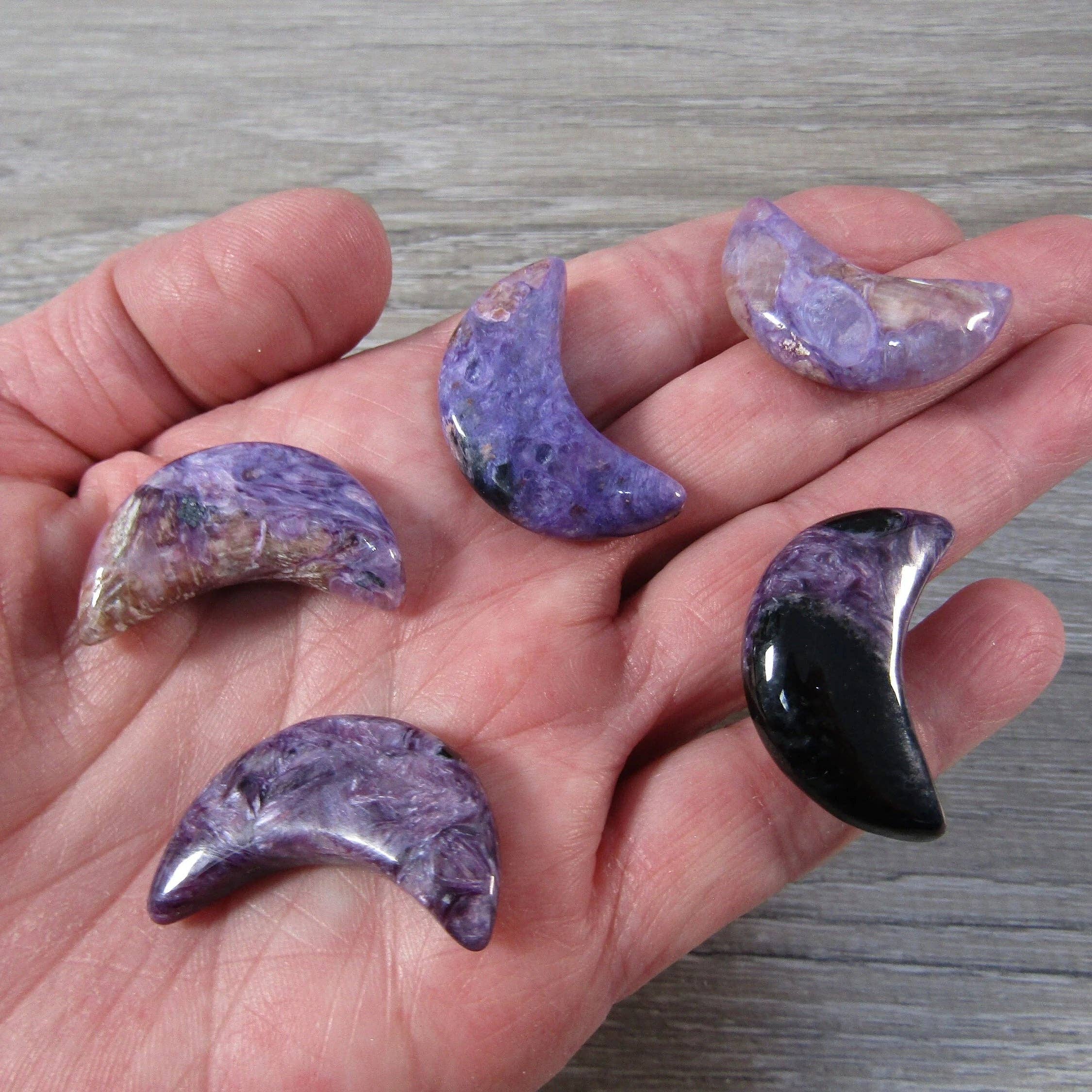 Keystone Crystals - Wholesale Spiritual Stone/Crystal - Crescent Moon Crystal Carvings – Assorted Gemstones & Styles19