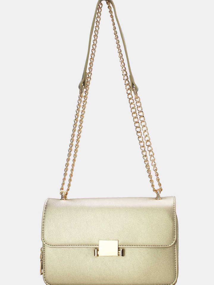 Solid Color Shoulder Bag 24P-6086 for wholesale by Tom&Eva (F.D.M diffusion)