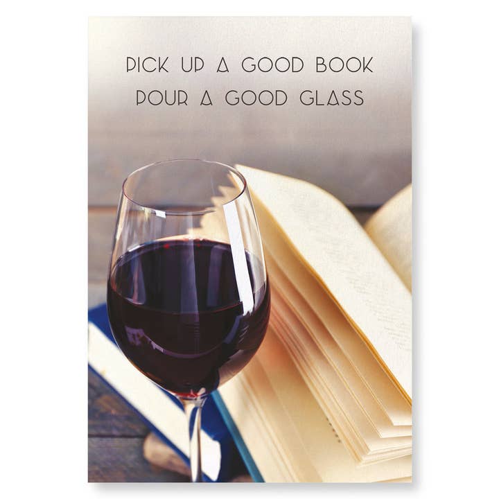 BUEN LIBRO Y VINO: Lámina artística para venta al por mayor de Ezen Trade