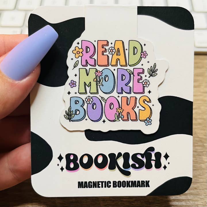Magnetic Bookmark | Read More Books | Bookish Collection for wholesale by SimplyDani