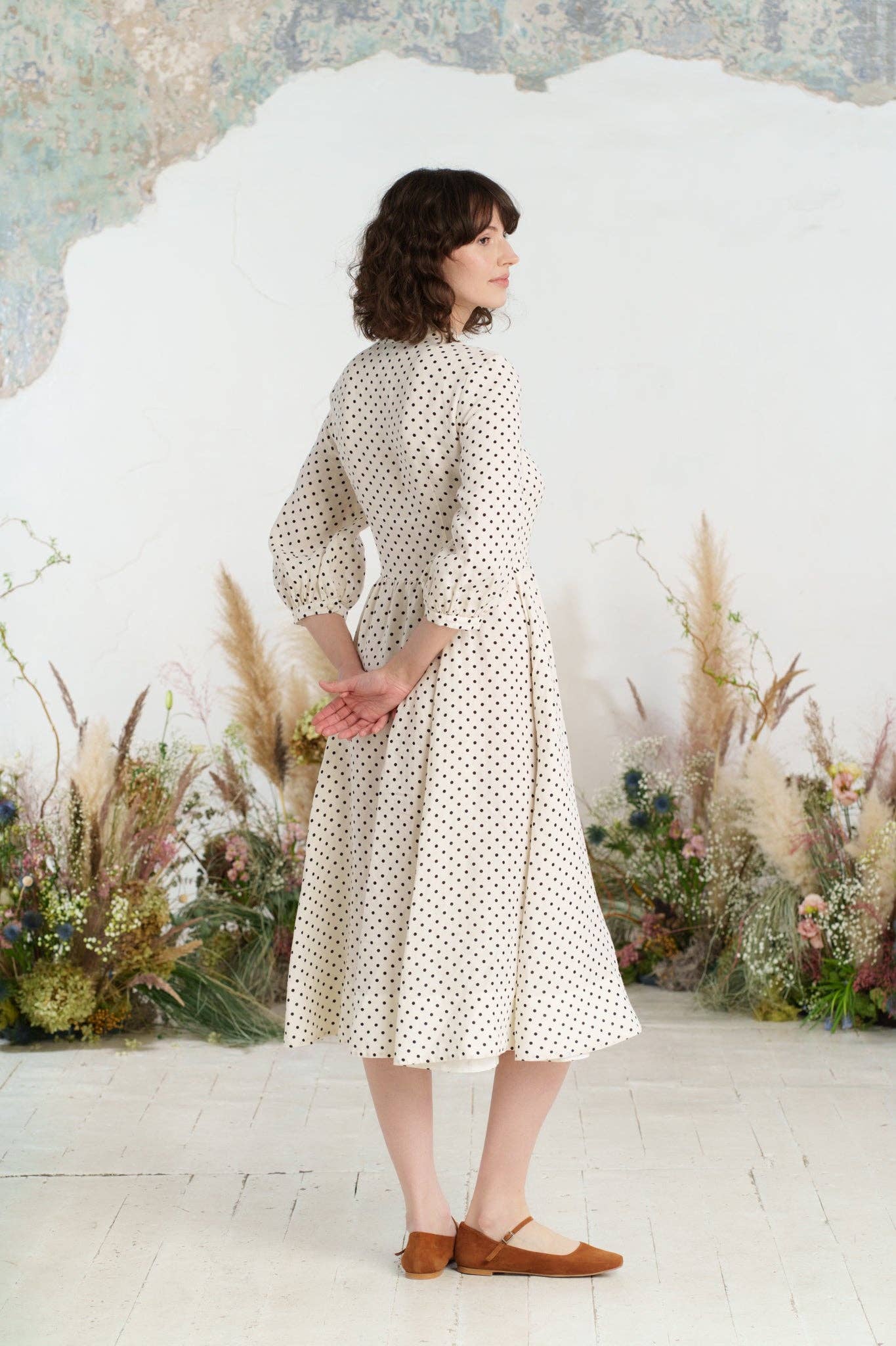 Son de Flor - Wholesale Dress - Women's - Jasmine Dress, 3/4 Sleeve26