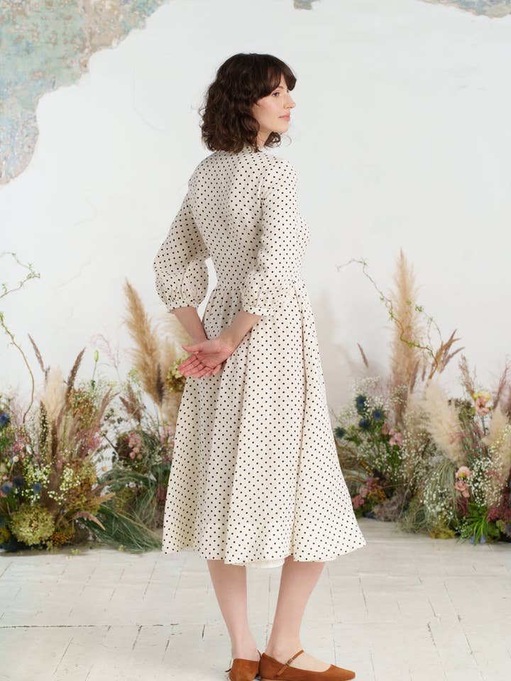 Son de Flor - Wholesale Dress - Women's - Jasmine Dress, 3/4 Sleeve26