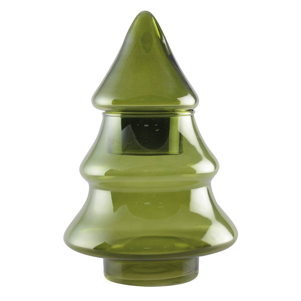 AULICA - Wholesale Jar - Green glass candy box, 18x26cm0