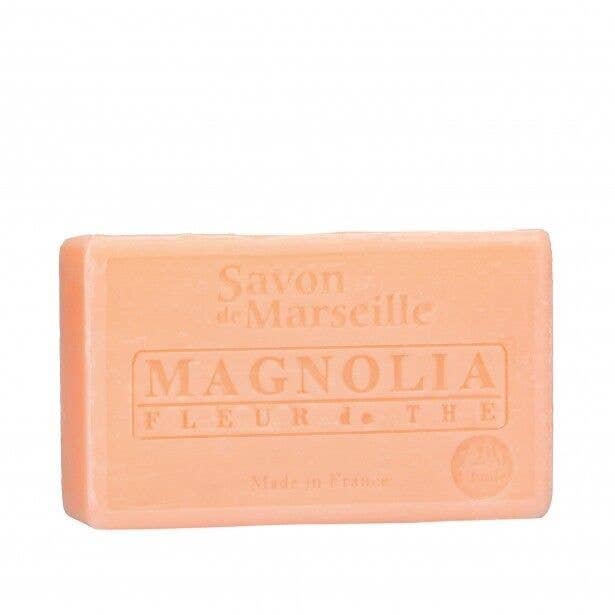 MAGNOLIA TEA FLOWER SOAP 100 G for wholesale by Le Chatelard 1802
