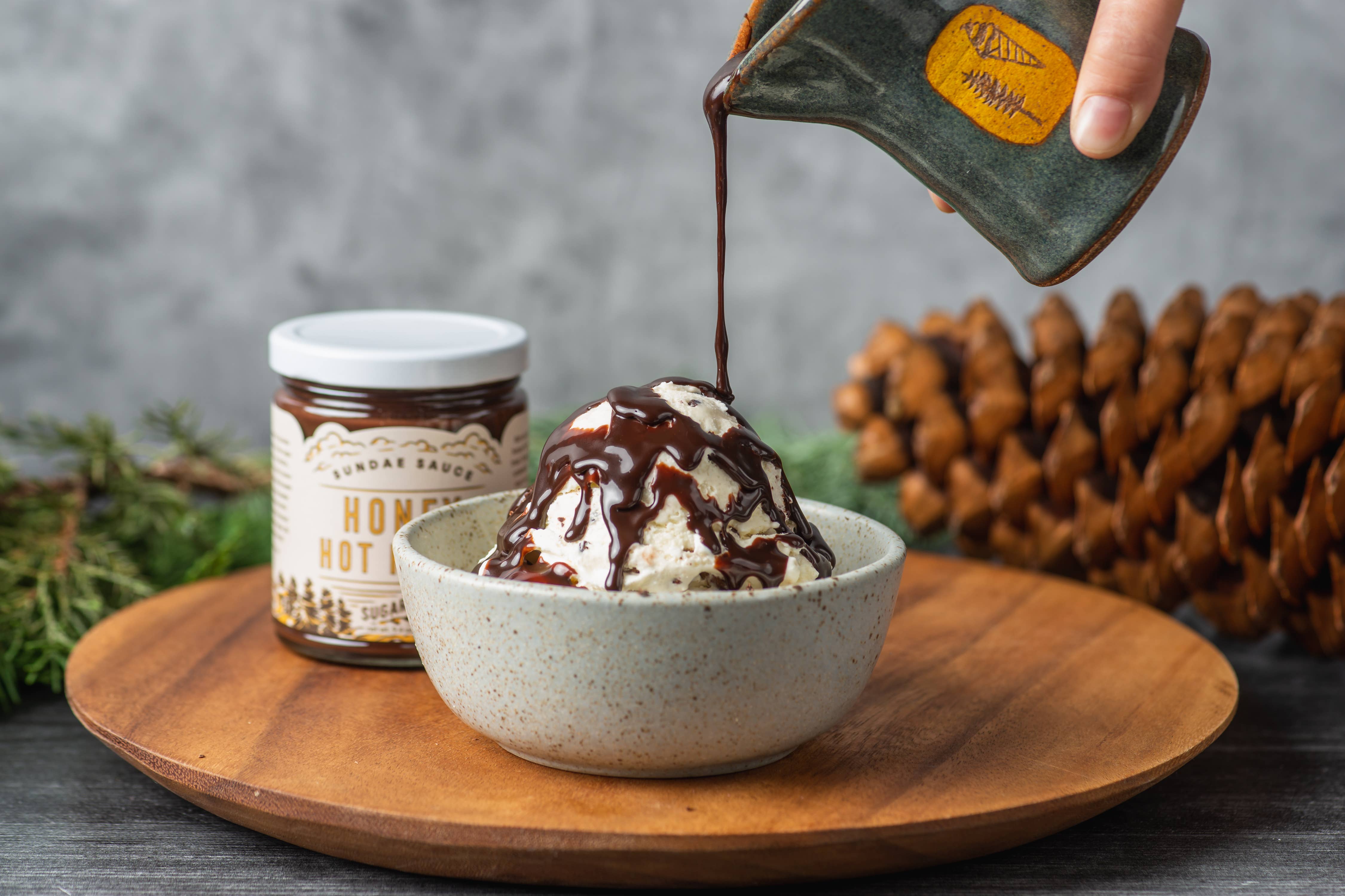 Sugarpine Drive-In - Wholesale Hot Fudge/Chocolate Spread - Honey Hot Fudge Sundae Sauce2