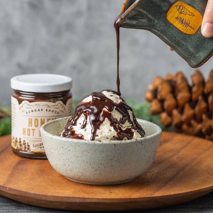 Sugarpine Drive-In - Wholesale Hot Fudge/Chocolate Spread - Honey Hot Fudge Sundae Sauce2
