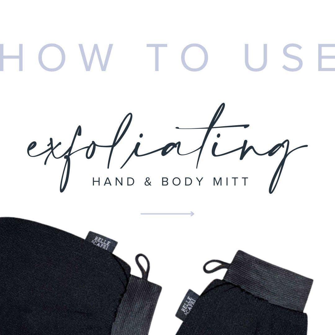 BELLE & CAPRI - Vendita all'ingrosso Guanti/muffole esfolianti - Guanto Esfoliante per Viso e Corpo9