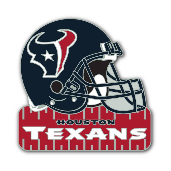 NFL Houston Texans Helmet Lapel Pin for wholesale by Mojo Licensing