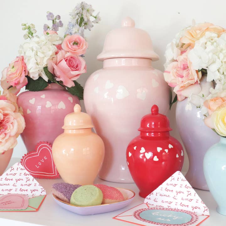 Lo Home | Ruby Clay - Wholesale Decorative Jar - Robin's Egg Blue Ginger Jars3