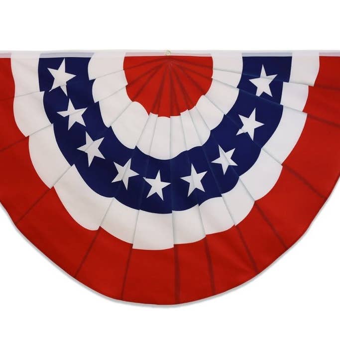 USA Bunting Flag 5x3ft Poly for wholesale by Flags Importer