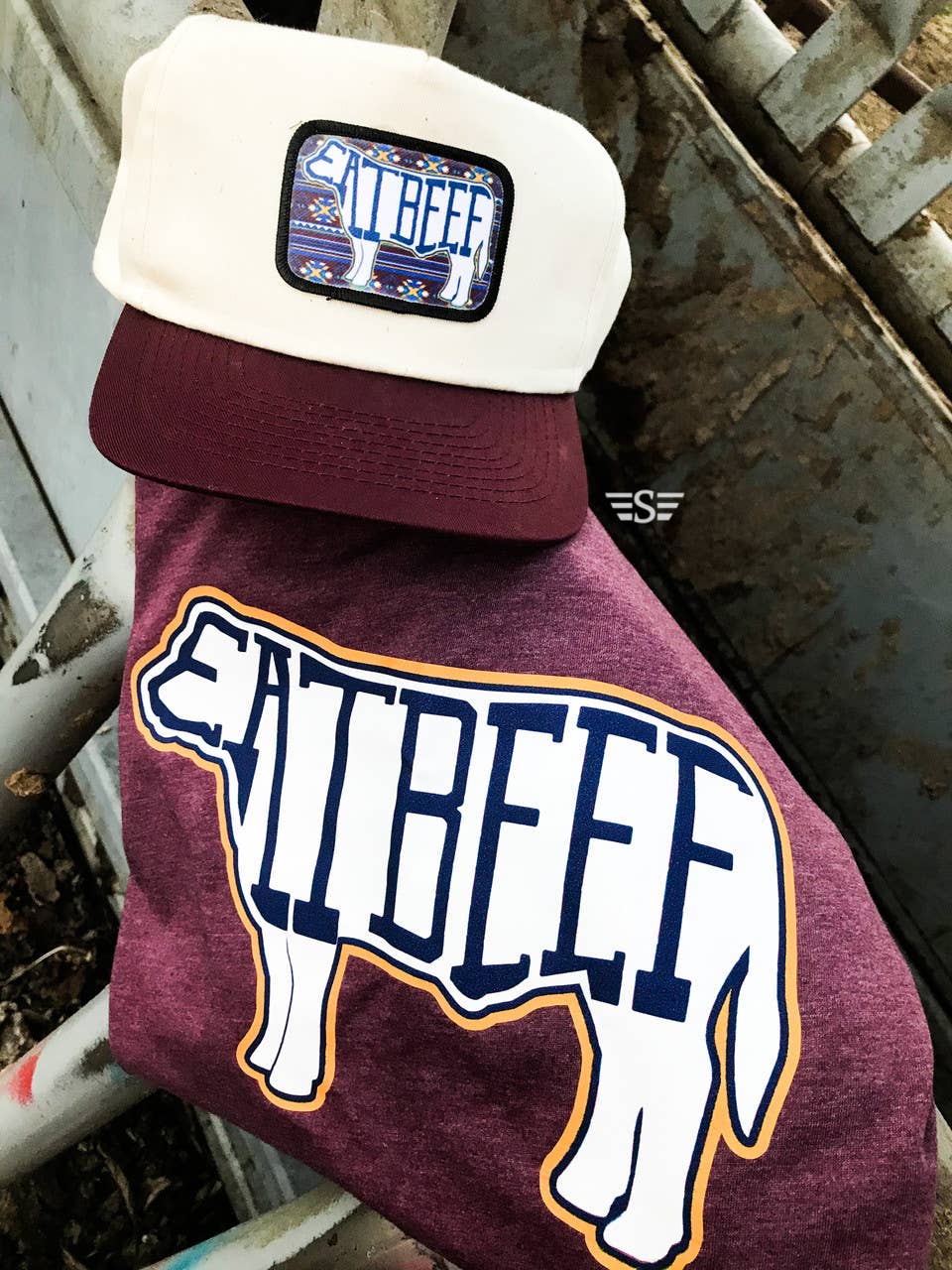 Flying S Company - Wholesale Screen Printed T-Shirt - Women's - Womens Eat Beef Tee5