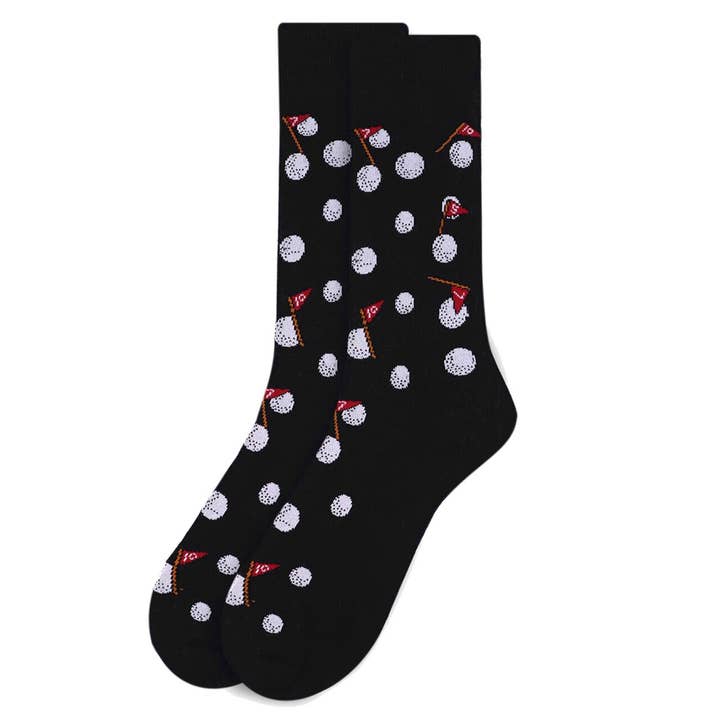 Selini New York - Wholesale Socks - Men's - Men's Golf Novelty Socks NVS1735