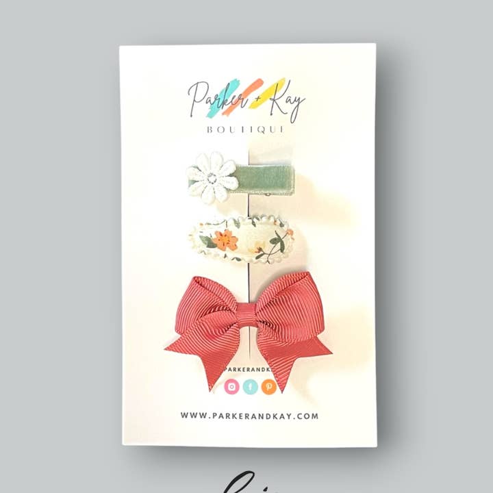 Parker and Kay Collective - Wholesale Hair Clip - Kids - Baby Mini Clips Variety Set4