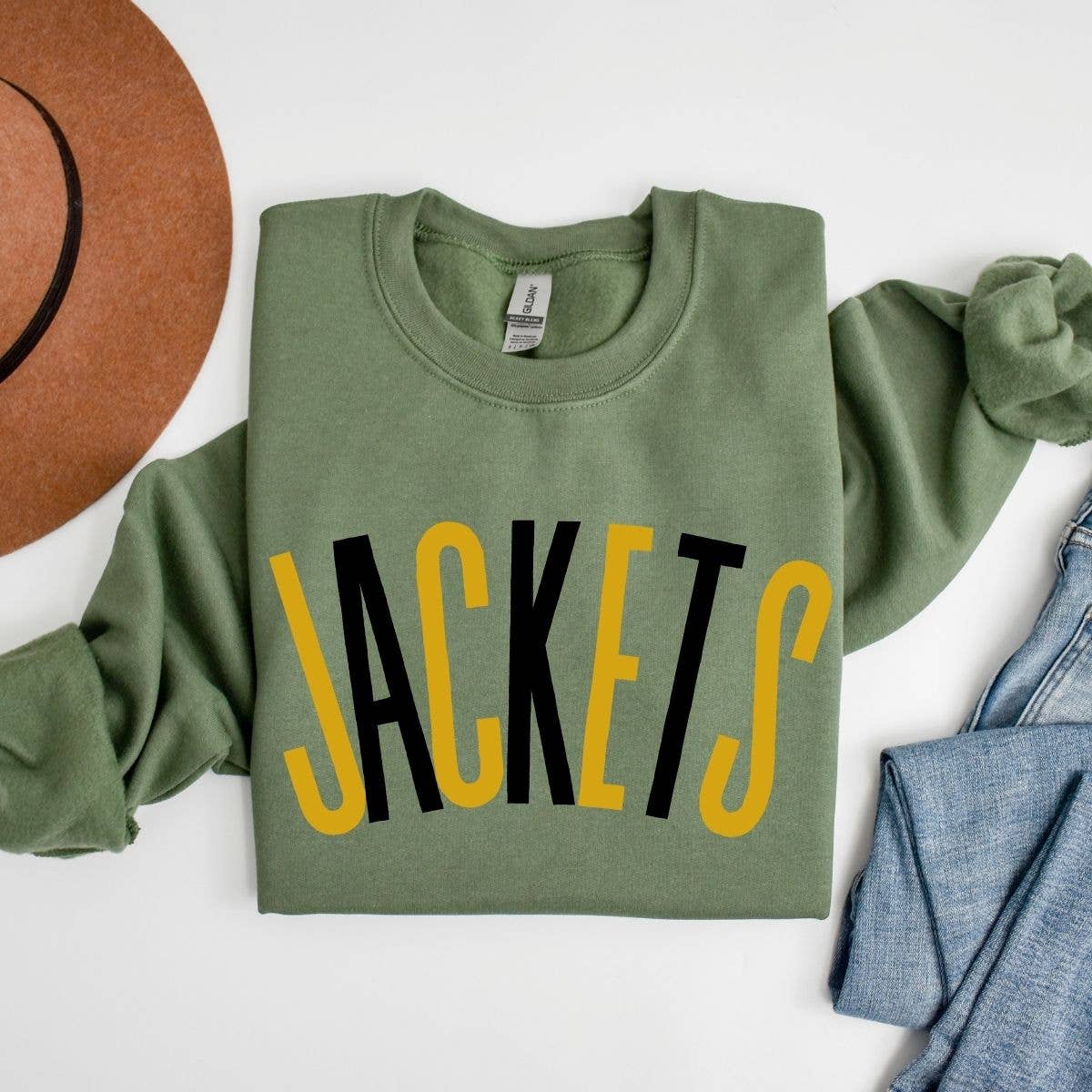 La Bella Rose Boutique - Vente Sweat-shirt à imprimés – femme - Sweat-shirt d'équipe personnalisé, pull universitaire, cadeau sportif10