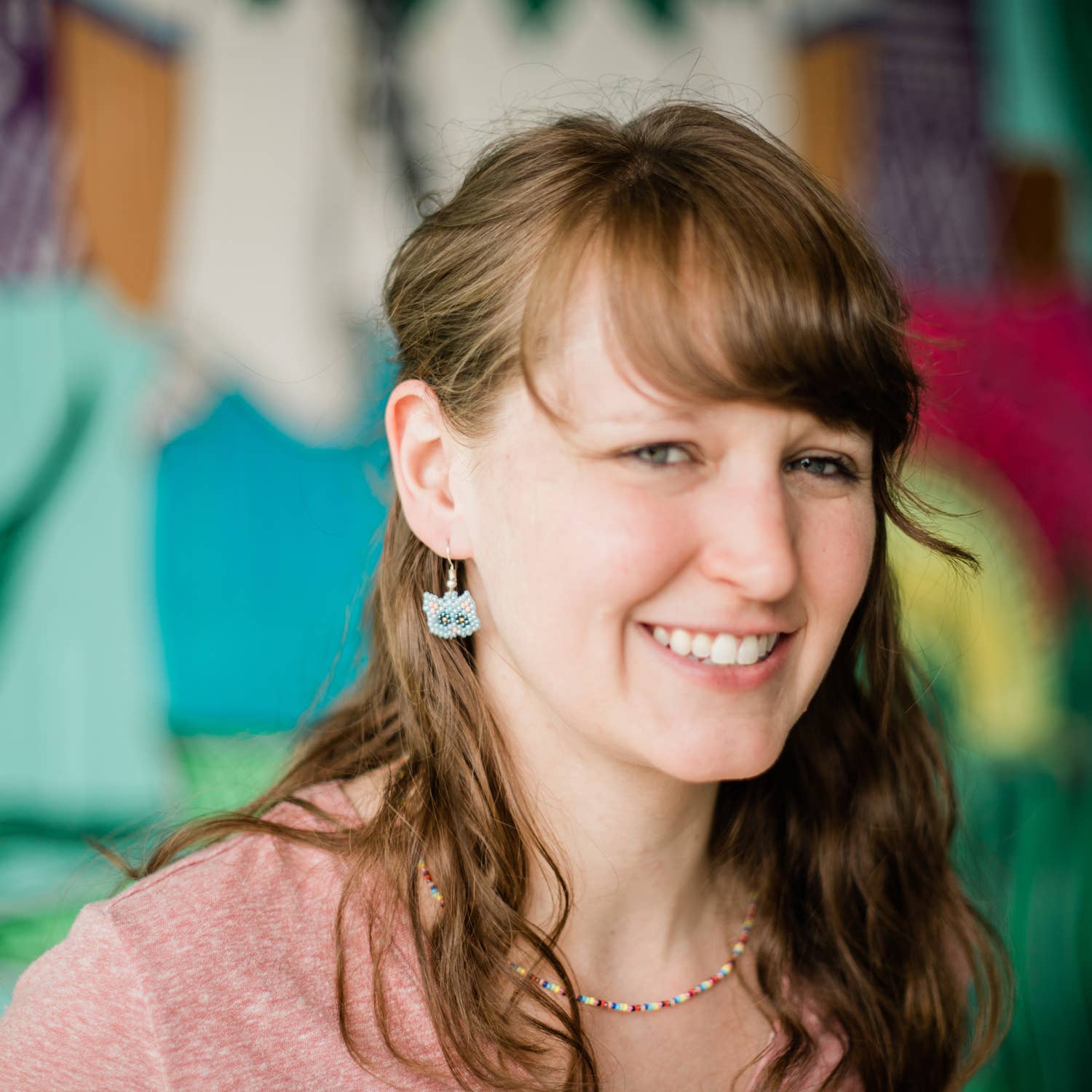 Lucia's Imports - Wholesale Dangle Earrings - Cat Beaded Earrings2