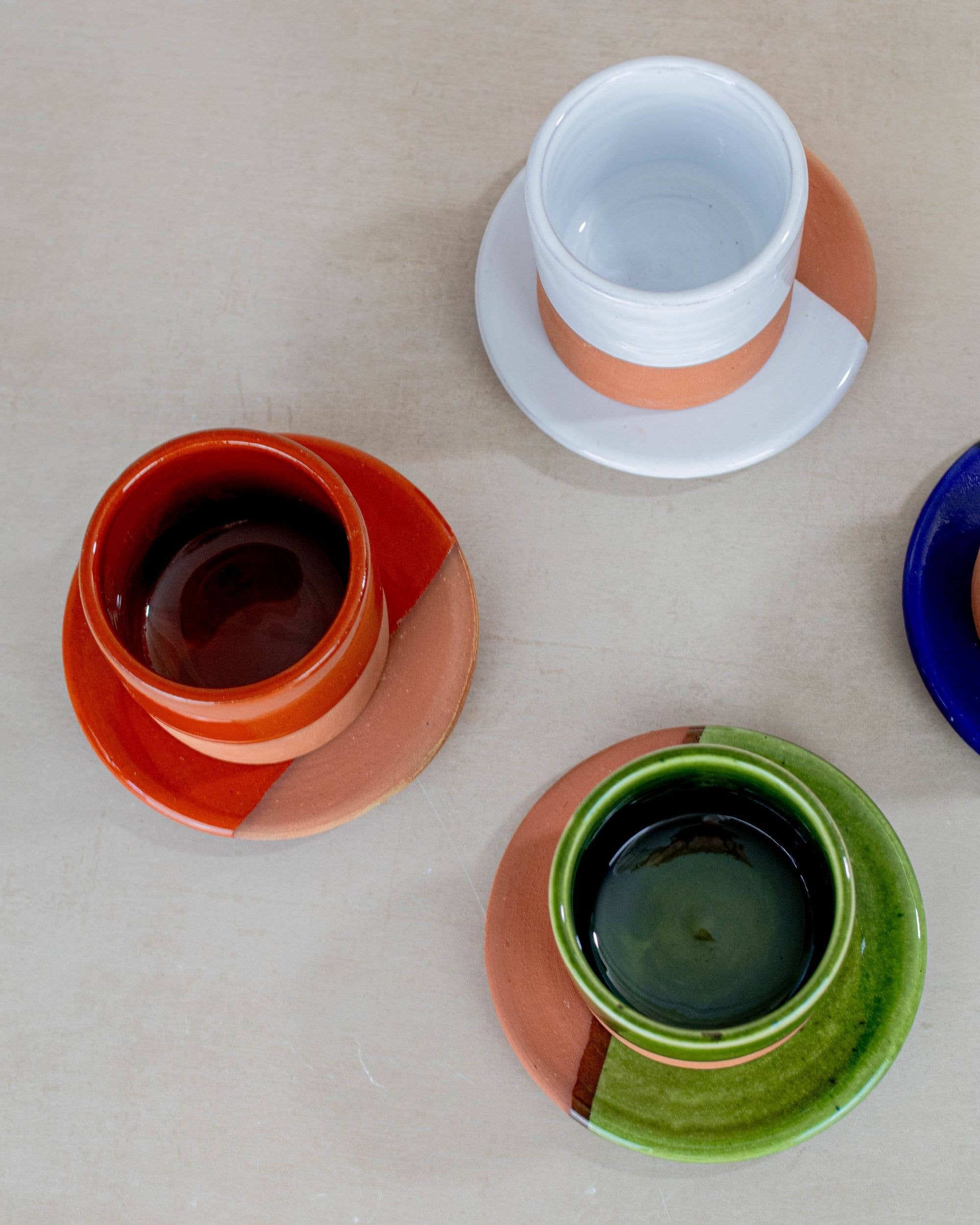 Maison Berber - Wholesale Coffee/Tea Cup - Moroccan Coffee Cup & Saucer1