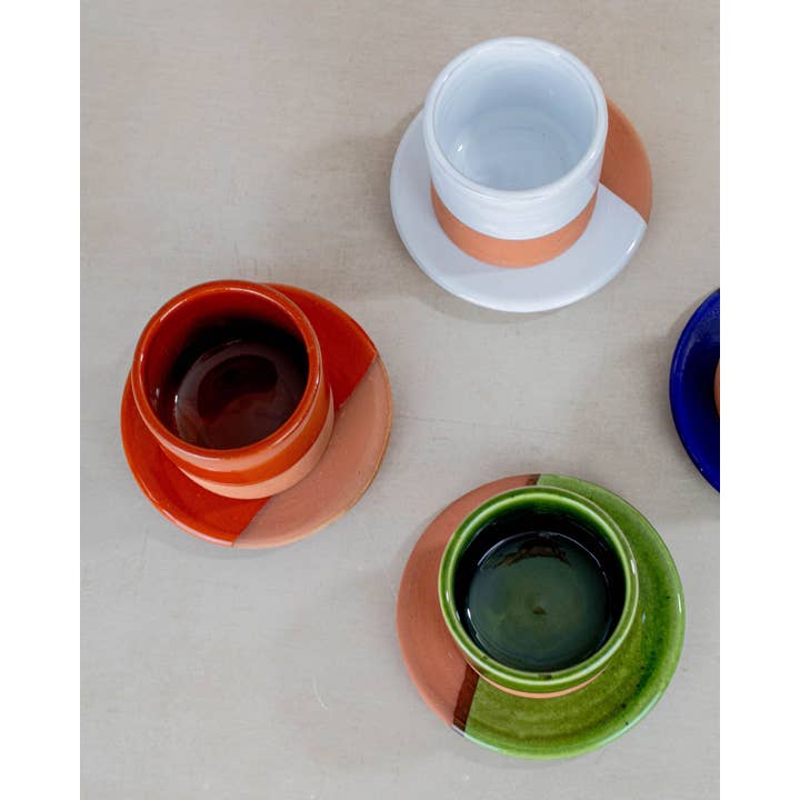 Maison Berber - Wholesale Coffee/Tea Cup - Moroccan Coffee Cup & Saucer1