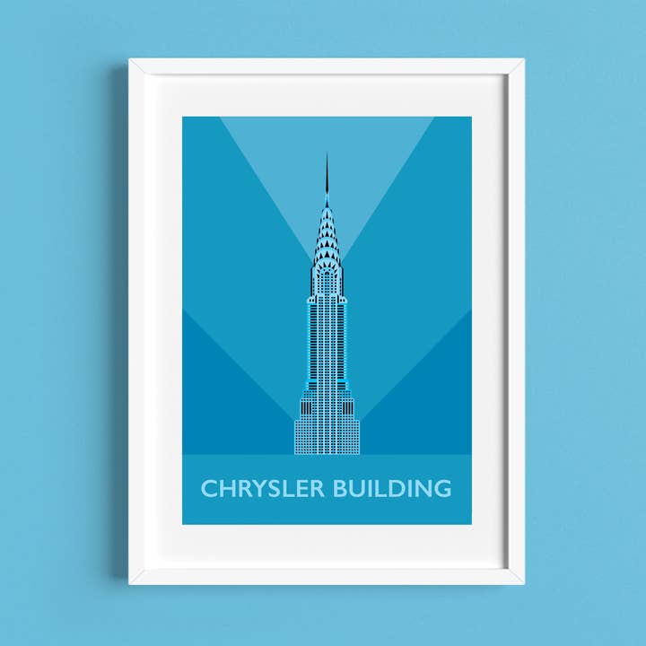 Stampa Chrysler Building per la vendita all'ingrosso da parte di Rebecca Pymar