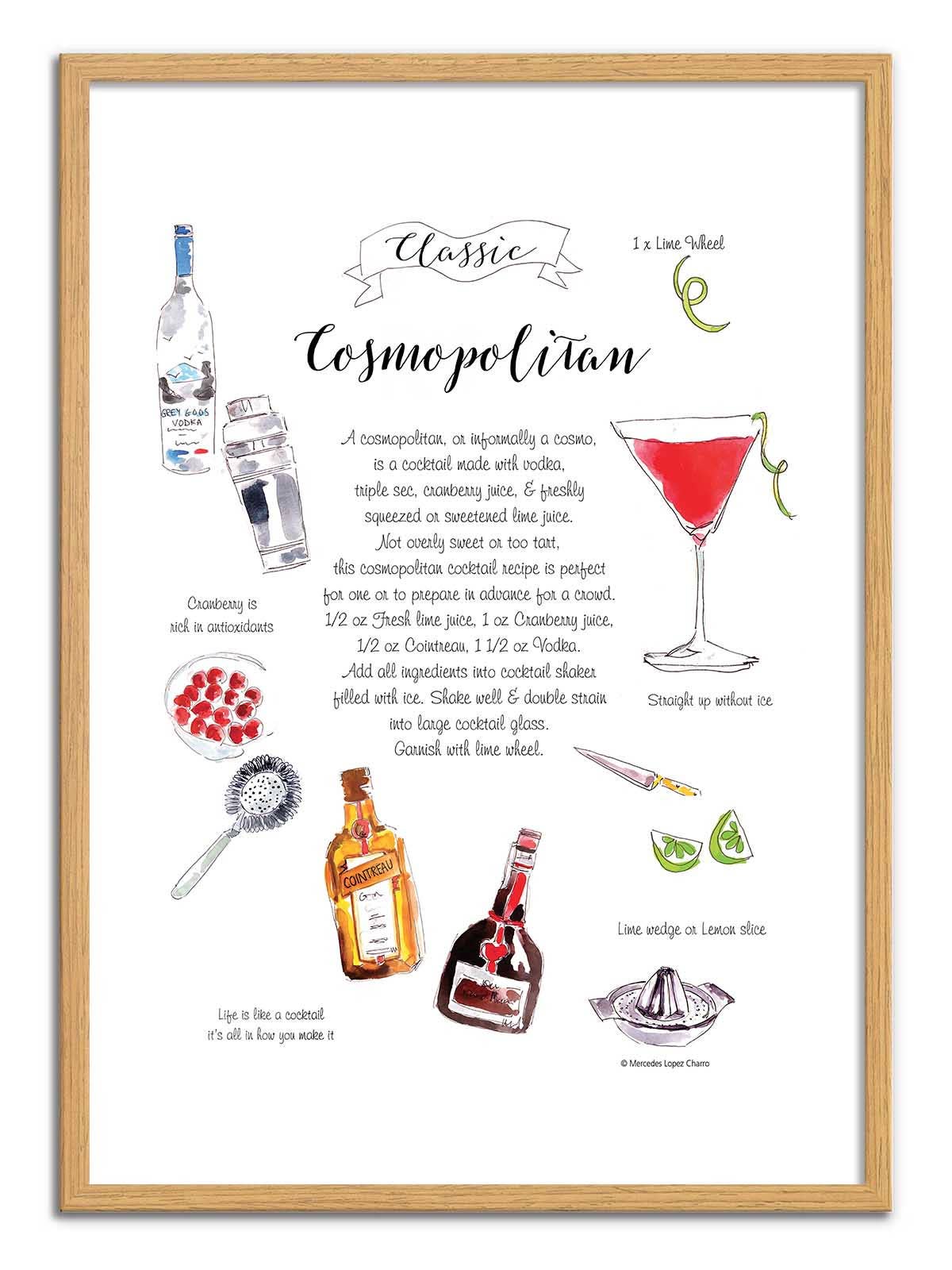 Wall Editions – wholesale Poster – Konstposter - Cosmopolitan - Mercedes Lopez Charro3