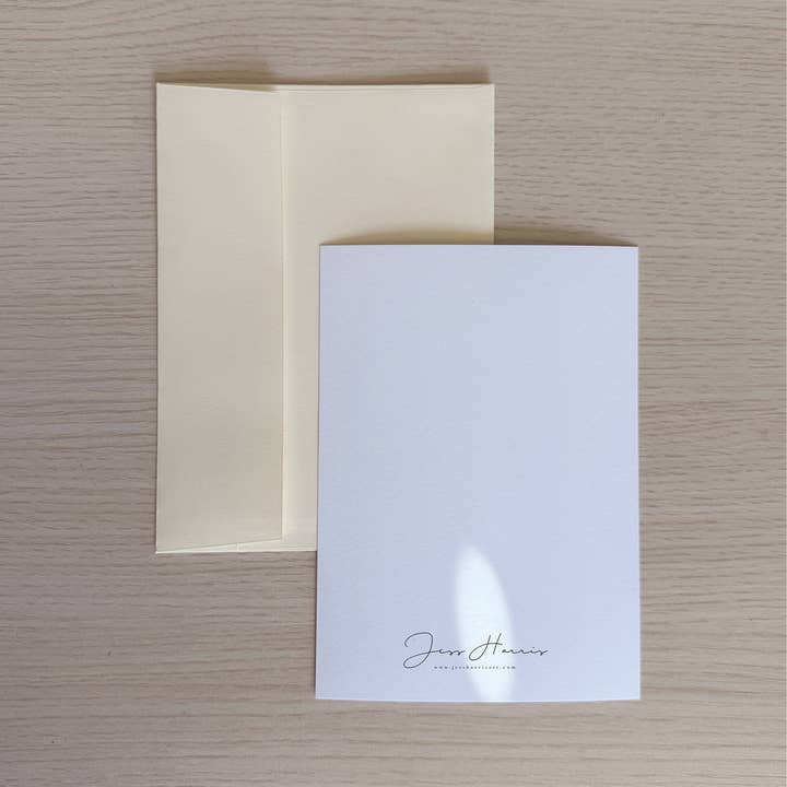 Jess Harris Art - Wholesale Birthday Card - Golden Retriever Birthday Card1