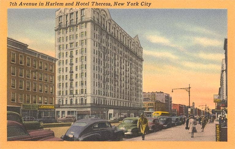 Found Image Press - Wholesale Stationery/Notecard Set - Greeting Card NY-1014 Hotel Theresa, Harlem0
