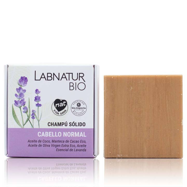 Labnatur Bio Normal Hair Solid Shampoo 75g for wholesale by Laboratorio SYS