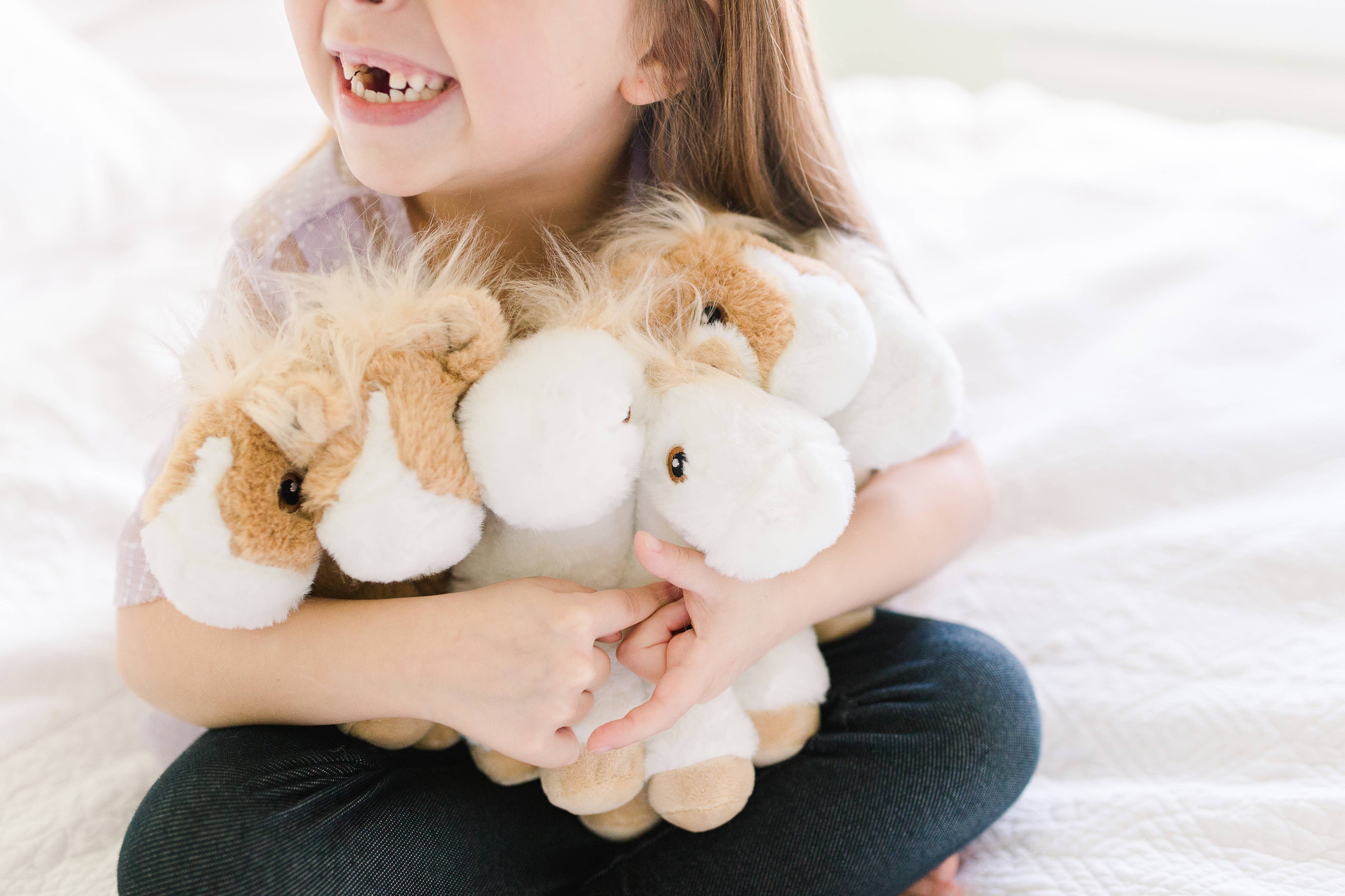 Piccoli Horses - Wholesale Stuffed/Plush Toy - Kids & Baby - Mini Horses - Case pack 81