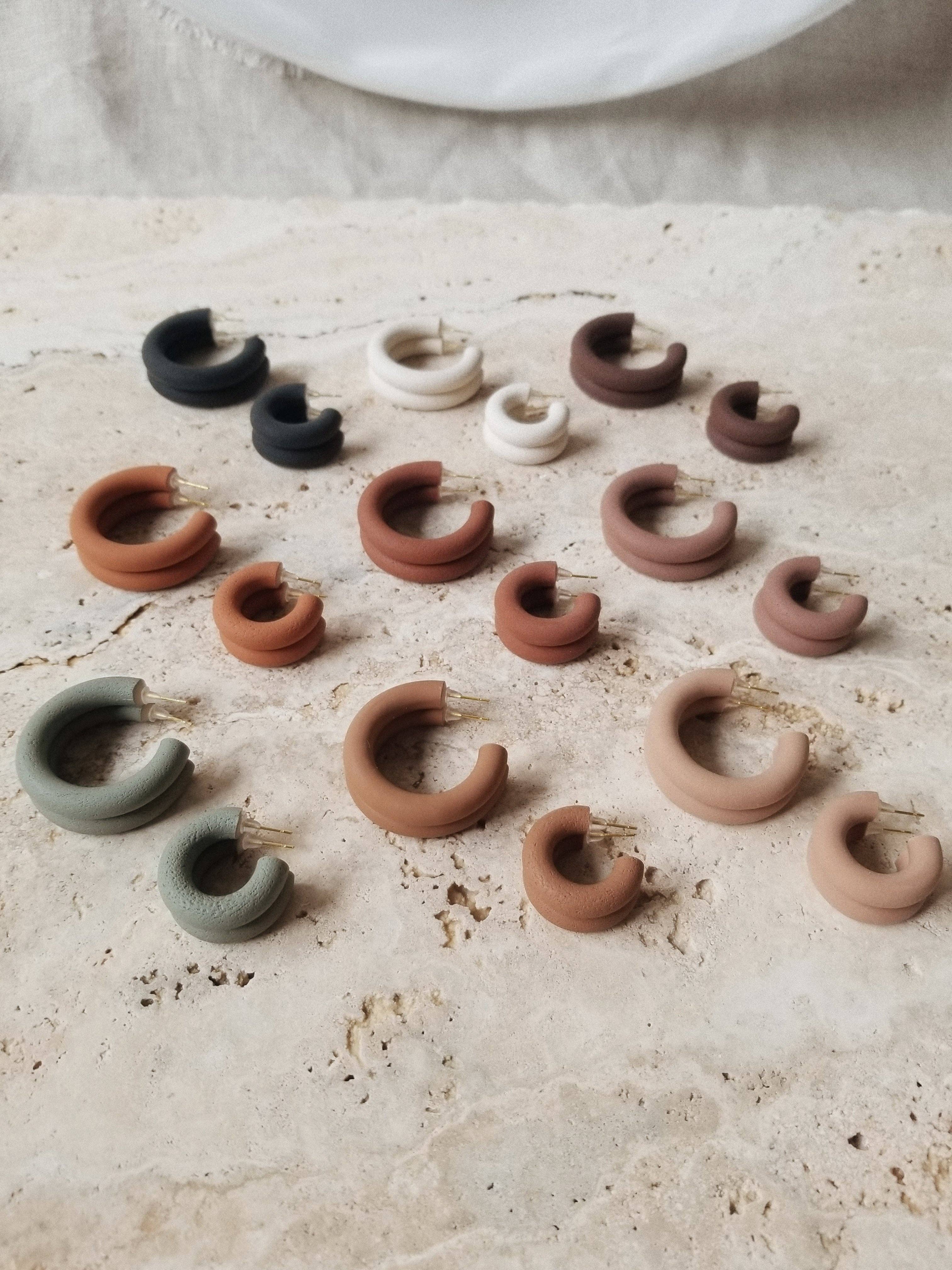 That Clay Girl Co. - Wholesale Hoop Earrings - Polymer Clay Earrings | Small Hoops | Hoop Earrings | Hoops13