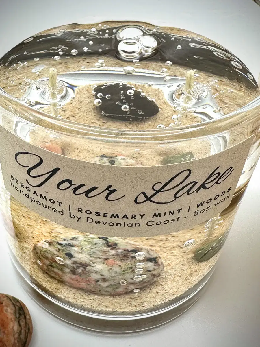Devonian Coast - Wholesale Novelty Candle - Customizable Lake Candle – Large 8oz Wax3