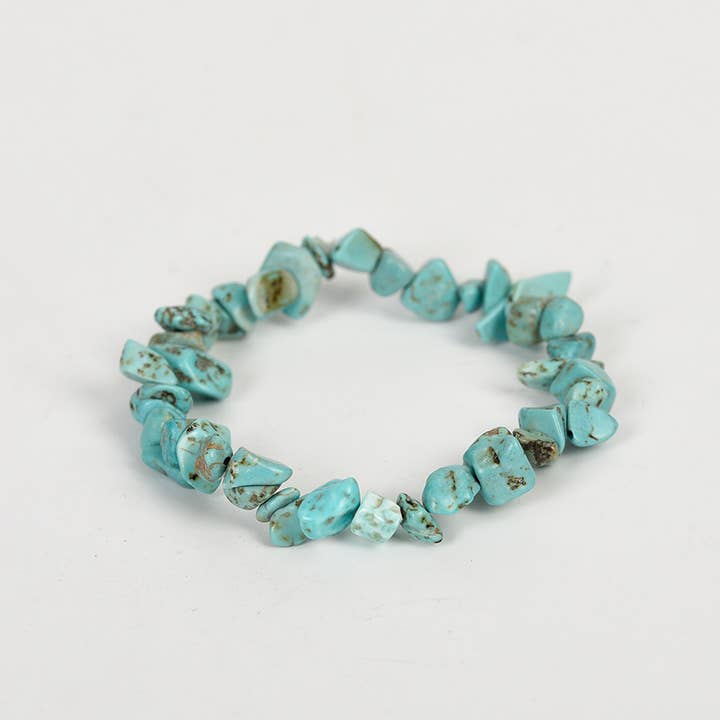 Mio Queena - Wholesale Beaded Bracelet - Women Natural Crystal Irregular Stone Bracelet - CS