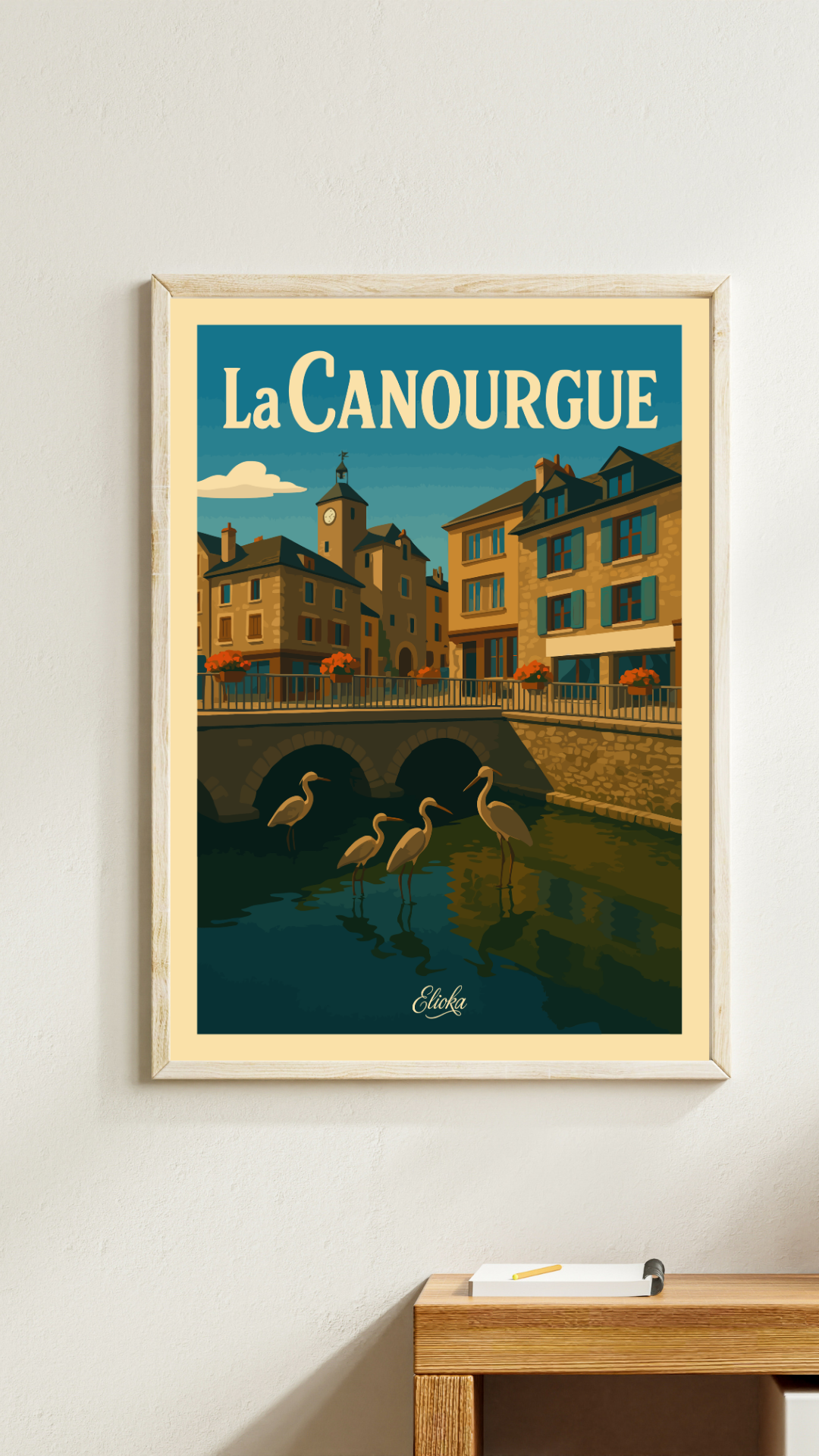 ELIOKA - Wholesale Poster - Displays ''La Canourgue'' Lozère1