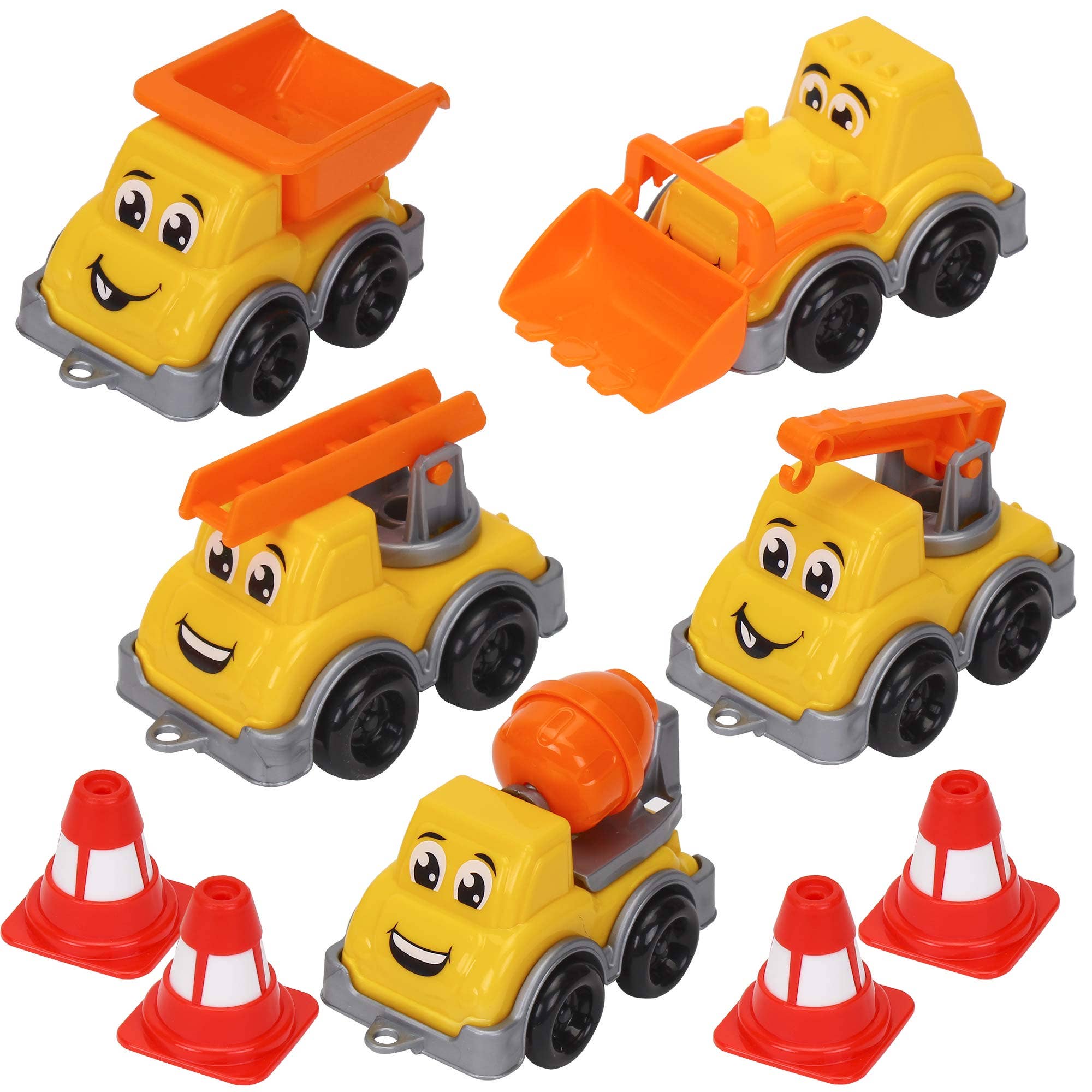 Fainotoys - Wholesale Toy Car/Truck - Kids - TECHNOK Assorted Construction Truck Toys - Kids Construction1
