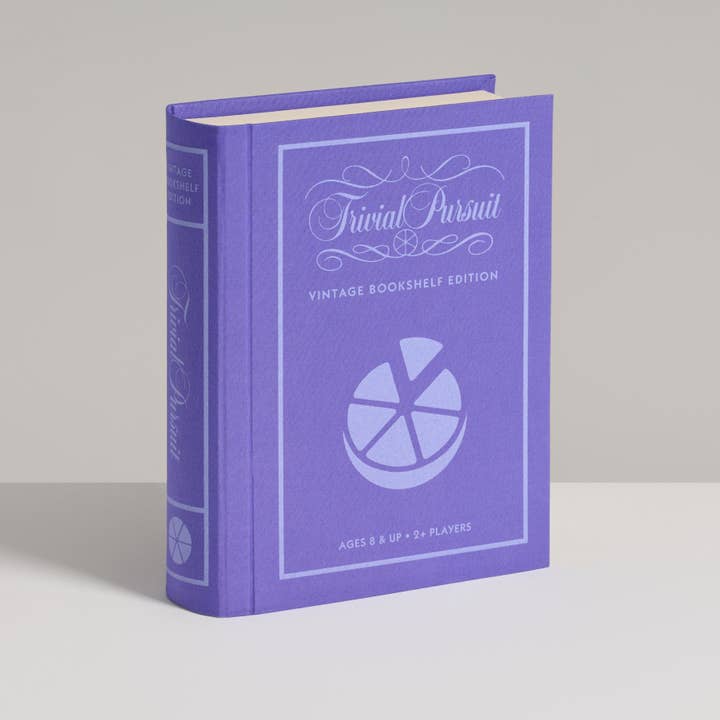 WS Game Company - Wholesale Board Game - Trivial Pursuit Vintage Bookshelf Edition