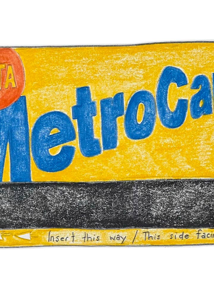 Metrocard Impresión Pequeña 8" x 10" para venta al por mayor de Natchie